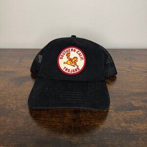 USC Trojans Mesh Trucker Cap Hat American Needle Merch Curved Brim Embroidered